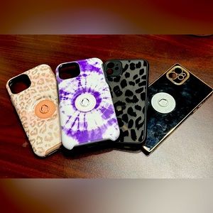 4 iPhone 11 phone cases.